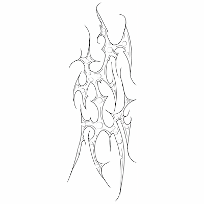 Diseño propio estilo neotribal