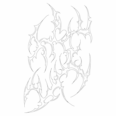 Diseño propio estilo neotribal